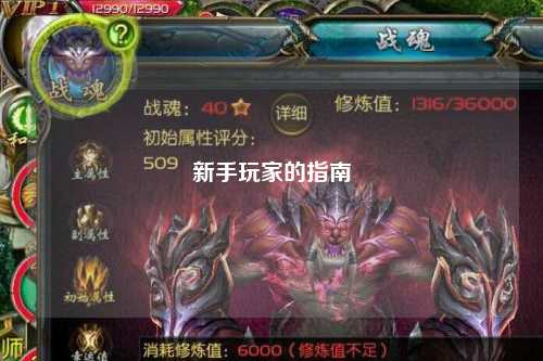 新手玩家的指南